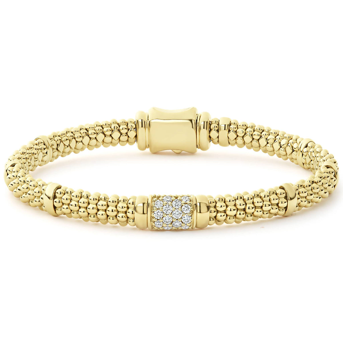 18K CAV BRCLT- 18 KARAT YELLOW GOLD AND .31 CARAT DIAMOND – RingMaster ...
